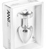 ANNI round silver plated T2