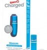 Charged Vooom Rechargeable Bullet Vibe – Blue