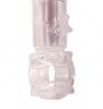 Big OMG Vibrating Ring – Blue-Clear