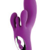 TriVibe G-Spot Vibrator with Clitoral & Labia Stimulation Purple