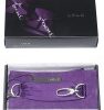 Sutra Chainlink Cuffs Purple & Red