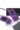 261395c-94x141 Sutra Chainlink Cuffs Purple & Red