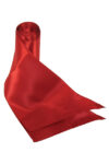 SILKY SASH RESTRAINTS – RED & BLACK