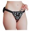 Platinum Lace Corset Strap-on