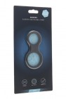 Boners Silicone Cock Ring And Ball Stretcher - Grey