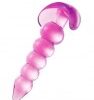 Zahara Bubble Anal Plug Clear Pink