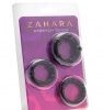 Zahara Anillas 3 Pcs Black