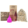 Menstrual Cup Transparent & Cup Pink  Tester Pack 6S+3L+1T