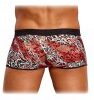 ENH SHORT LEOPARD LAC RED T. S