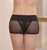 DREAMCATCHER - MINI SKIRT W/ ATTACHED THONG BLACK