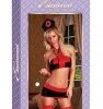 Cheap Thrills Private Nurse Negro/Rojo
